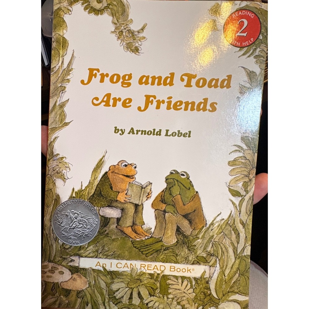 HarperTrophy Frog and Toad Are Friends Kids Level 2 Green Good Caldecott Honor